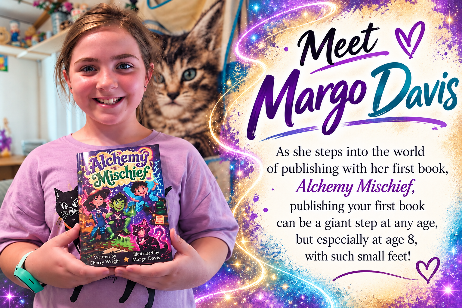 Meet Margo Davis, illustrator of Alchemy Mischief